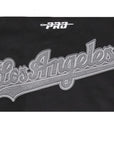 Pro Standard Los Angeles Dodgers Reverse French Terry Drop Shoulder Black Hoody