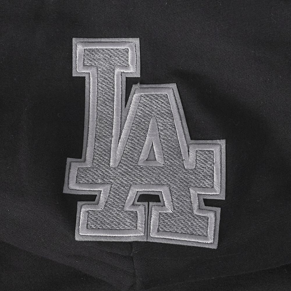 Pro Standard Los Angeles Dodgers Reverse French Terry Drop Shoulder Black Hoody