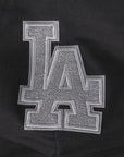 Pro Standard Los Angeles Dodgers Reverse French Terry Drop Shoulder Black Hoody