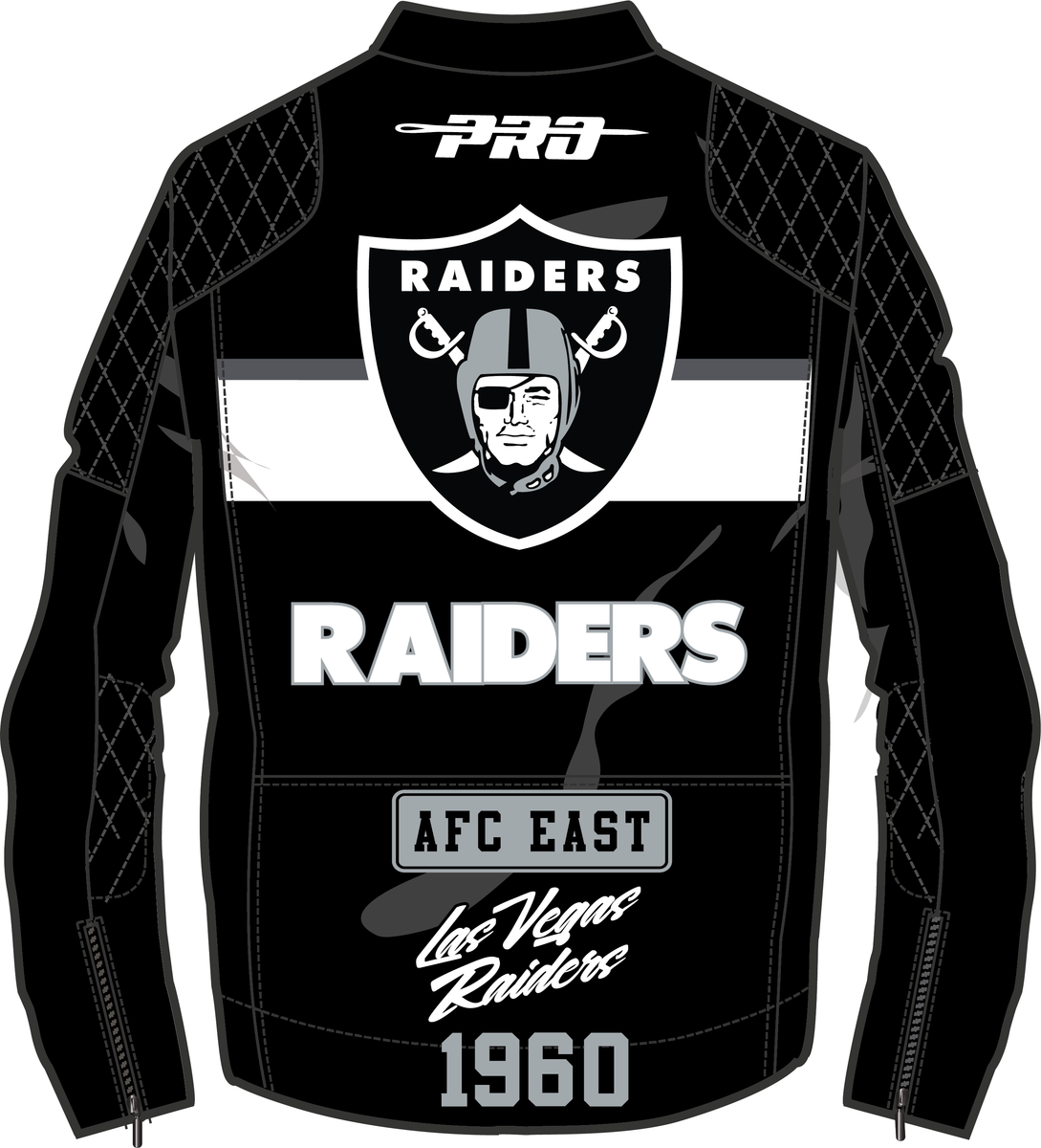 Pro Standard Las Vegas Raiders Moto Jacket