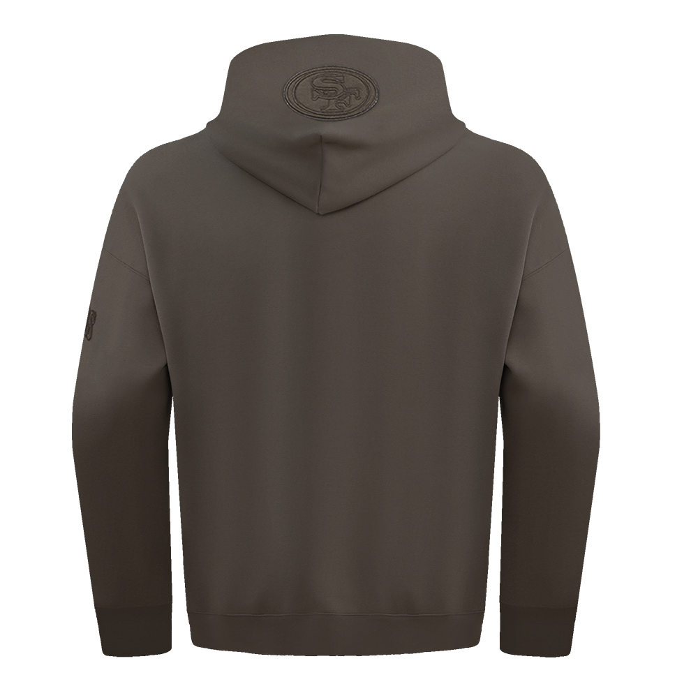 Pro Standard San Francisco 49ers Dark Taupe Tonal Pullover Hoody