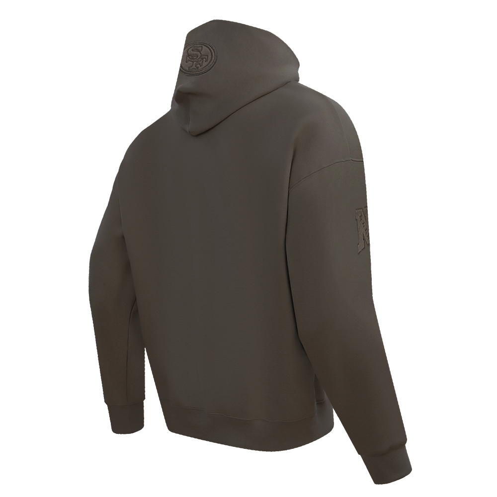 Pro Standard San Francisco 49ers Dark Taupe Tonal Pullover Hoody