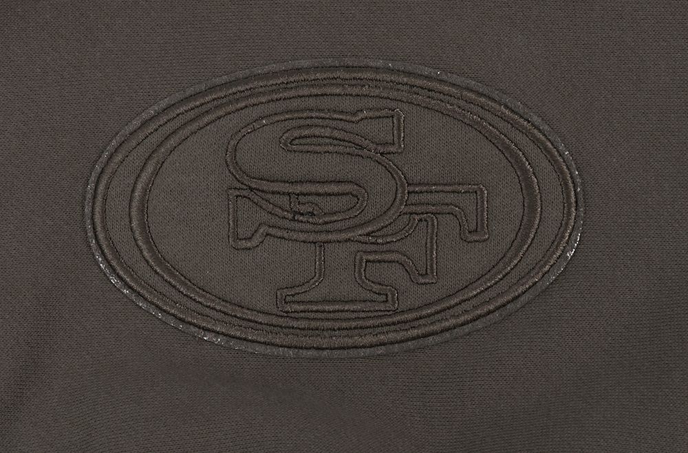 Pro Standard San Francisco 49ers Dark Taupe Tonal Pullover Hoody
