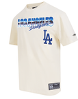 Pro Standard Los Angeles Dodgers Eggshell Chromatic Short Sleeve Tee