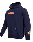 Pro Standard Houston Astros Wingspan Drop Shoulder Team Color Hoody