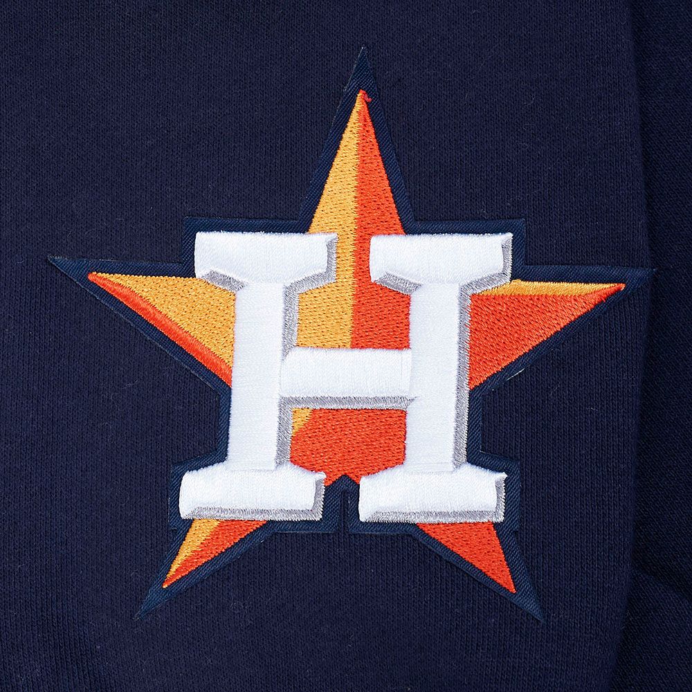 Pro Standard Houston Astros Wingspan Drop Shoulder Team Color Hoody