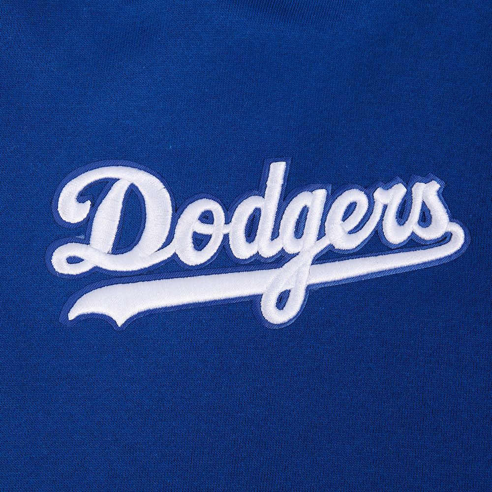 Pro Standard Los Angeles Dodgers Wingspan Drop Shoulder Blue Hoody