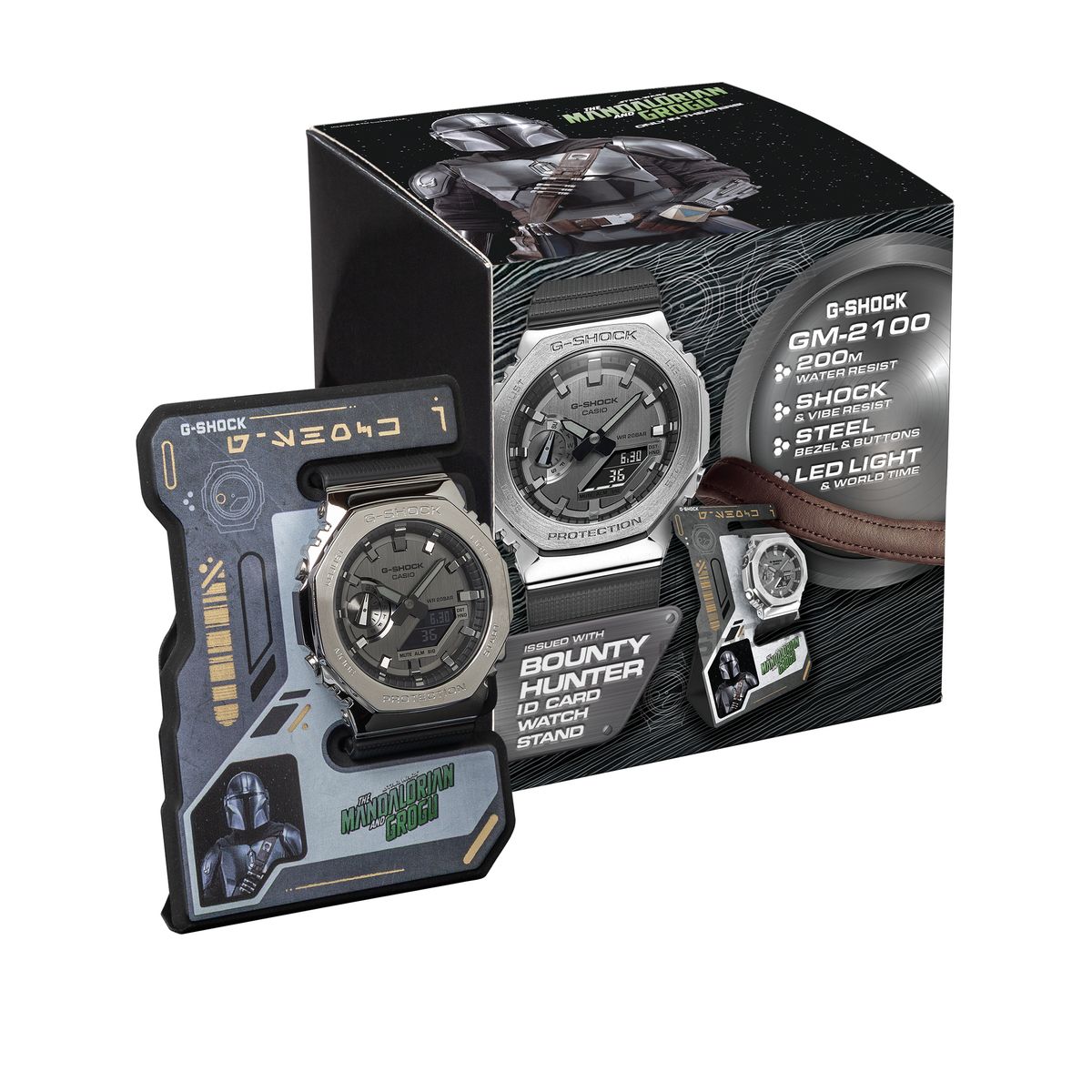G-SHOCK Watch Forged G-STEEL Metal and Black Star Wars Edition