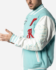 Diablos Rojos Del Mexico LMB Athleisure Bomber Jacket