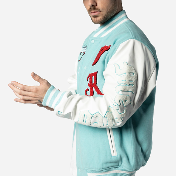 Diablos Rojos Del Mexico LMB Athleisure Bomber Jacket