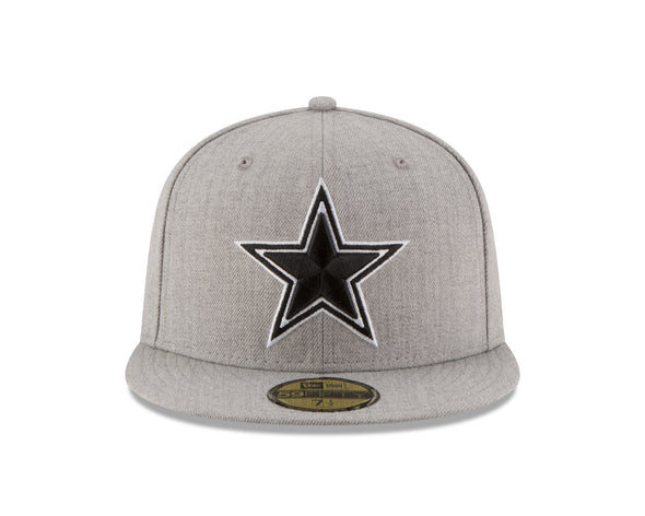 Dallas Cowboys Heather Gray 59Fifty Fitted