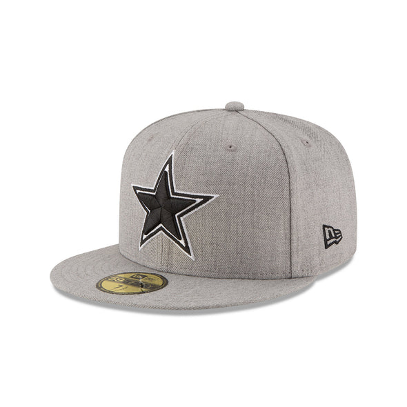 Dallas Cowboys Heather Gray 59Fifty Fitted