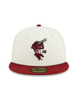Arkansas Razorbacks Chrome Cardinal 2 Tone NCAA 100th Anniversary SP 59Fifty Fitted