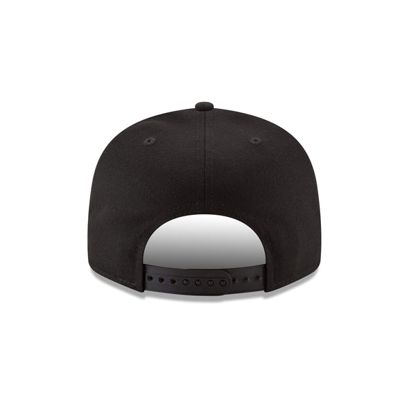 Houston Black on White Old English 9Fifty Snapback