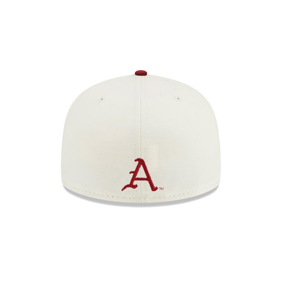 Arkansas Razorbacks Chrome Cardinal 2 Tone NCAA 100th Anniversary SP 59Fifty Fitted