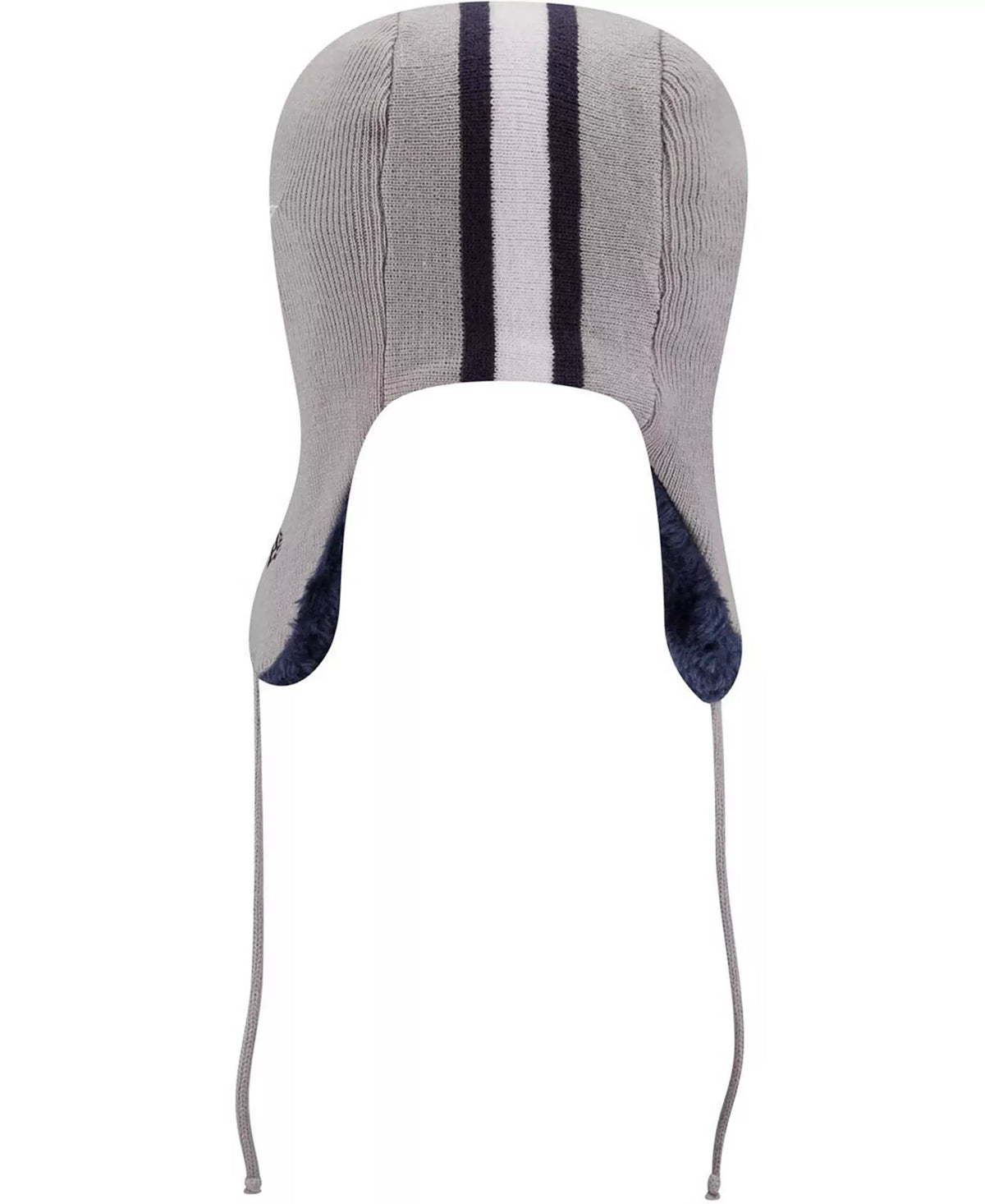 Dallas Cowboys Blue &amp; Gray Helmet Head Trapper Knit Beanie