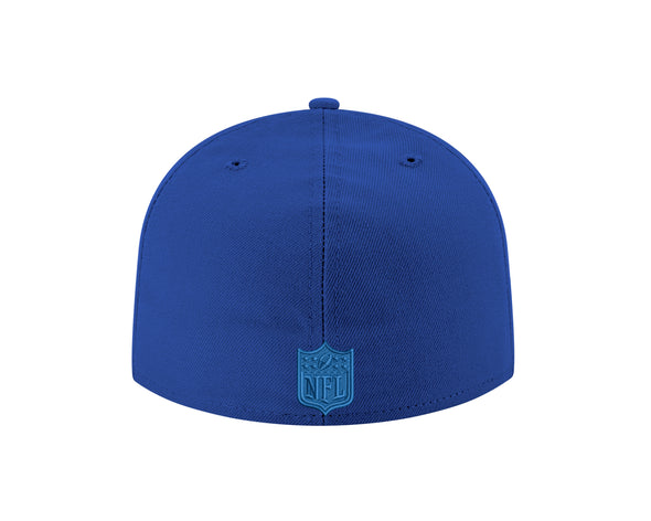 Dallas Cowboys NFL Majestic Blue Tonal 59Fifty Fitted Cap