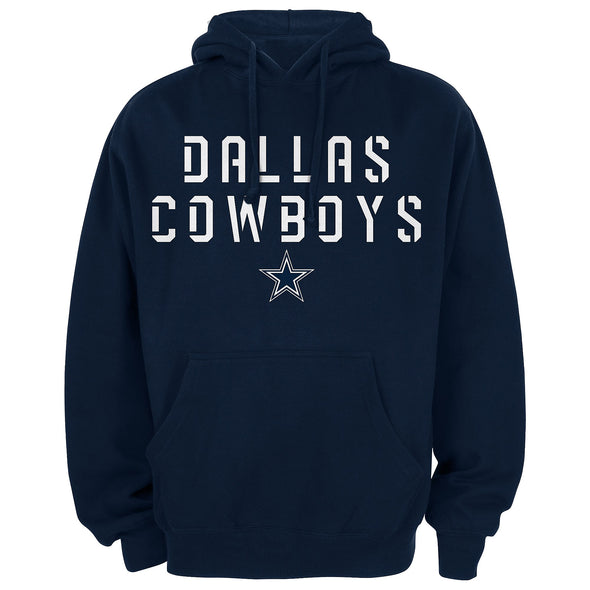 Dallas Cowboys Mens Cluster Fleece Hoodie