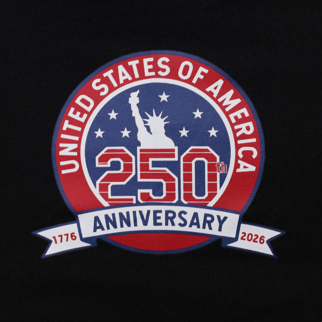 USA 250th Anniversary Graphic Tee – Black
