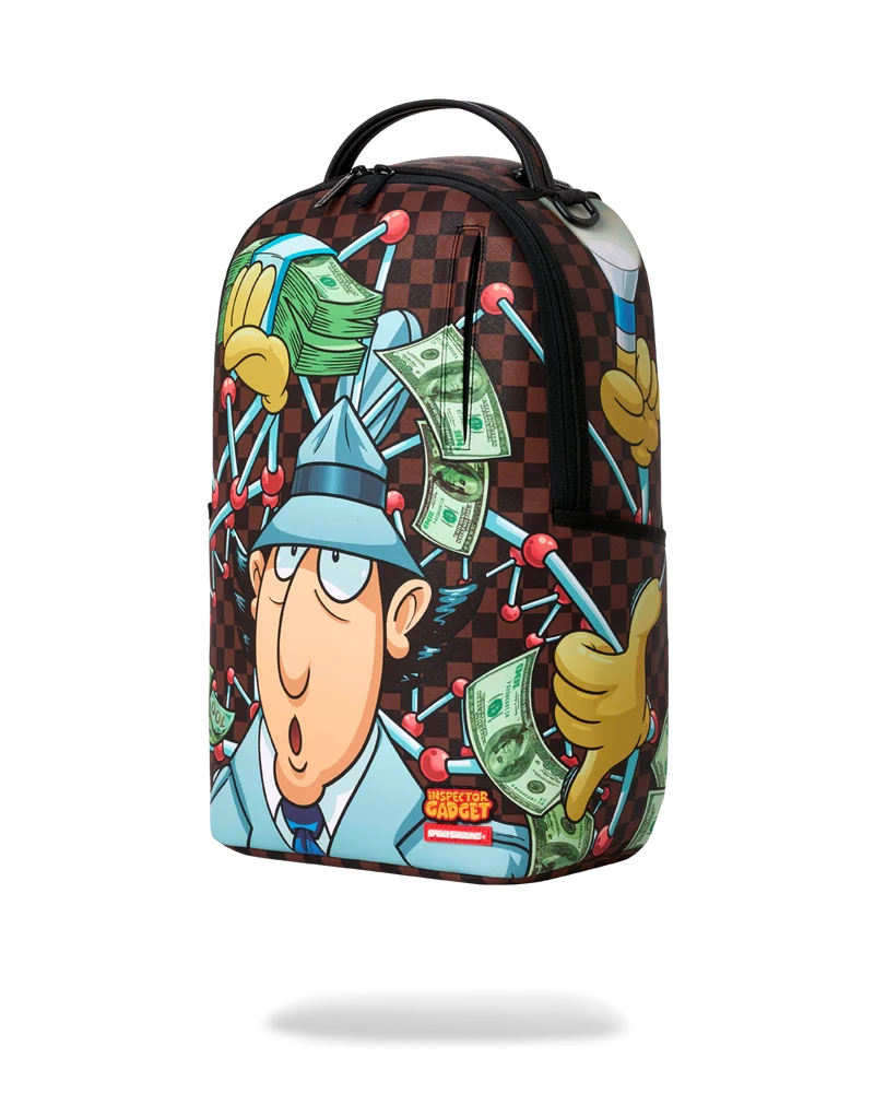 SprayGround Inspector Gadget Gadget Hands Pay Up DLXSV Backpack