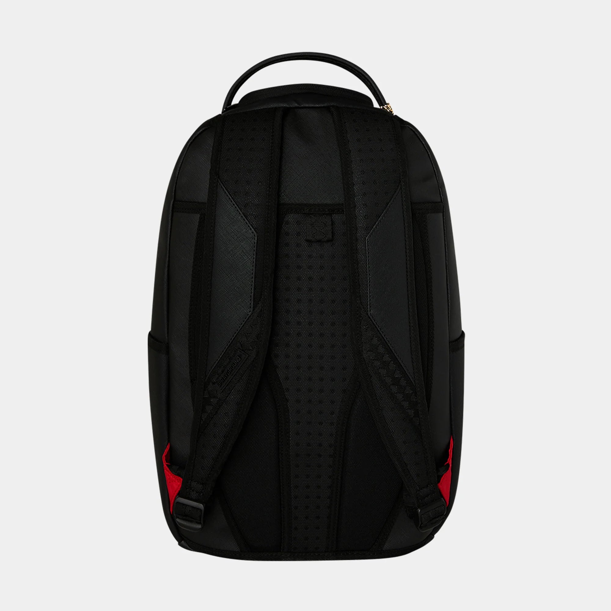 SprayGround Blacked Out Embossed Gold Tooth DLXSV Backpack
