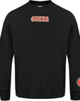 Pro Standard San Francisco 49ers Wingspan Drop Shoulder Black Crewneck