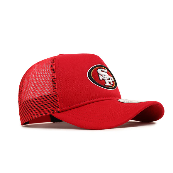 San Francisco 49ers 9Forty A-Frame Foam Trucker Team Color Snapback