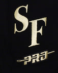 Pro Standard San Francisco 49ers Script Winners Circle Drop Shoulder Black Crewneck