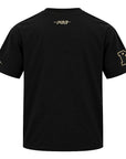 Pro Standard San Francisco 49ers Script Winners Circle Drop Shoulder Black Tee