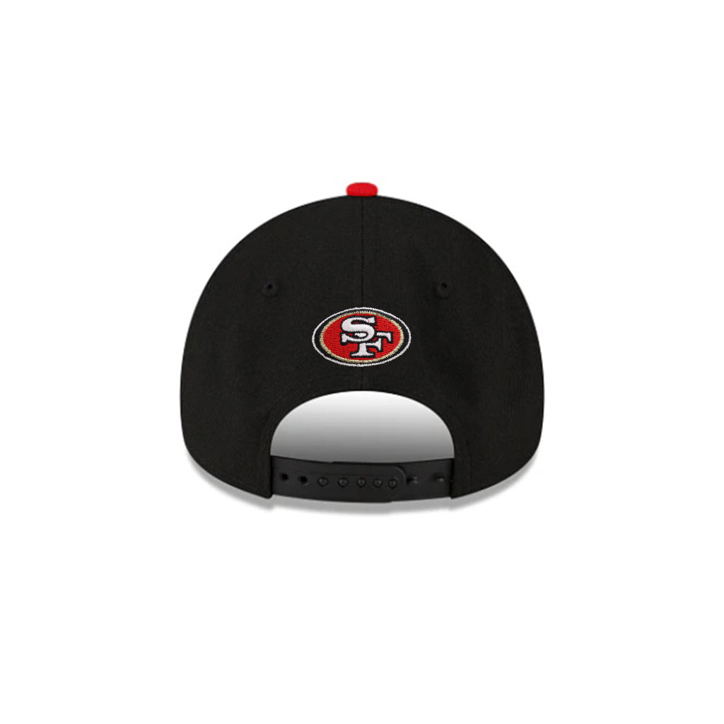 San Francisco 49ers Black Real Tree 40th Anniversary SP 9Forty A-Frame Snapback