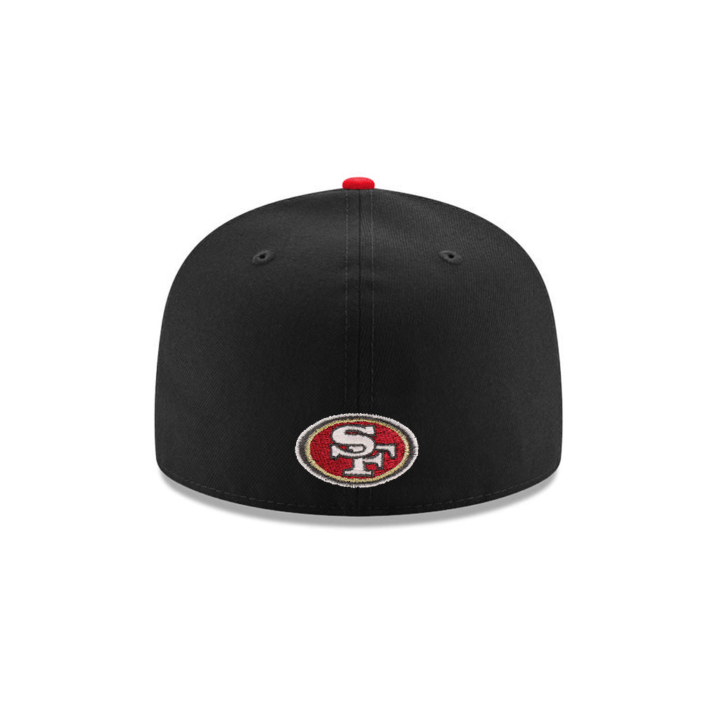 San Francisco 49ers Black Red 2 Tone 40th Anniversary SP 59Fifty Fitted