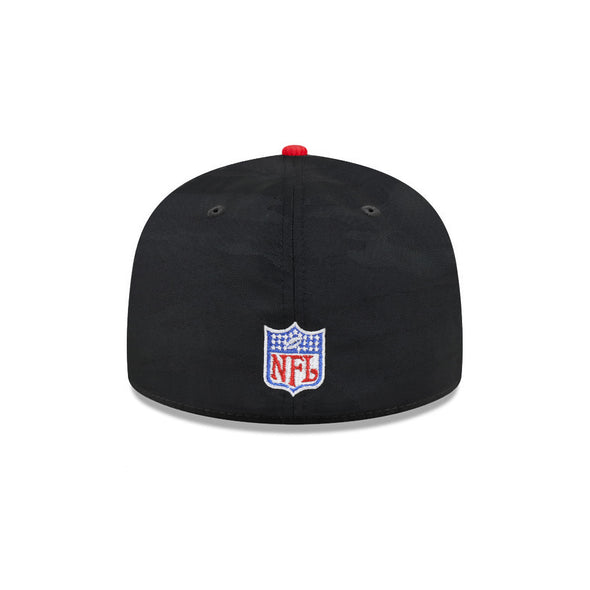 San Francisco 49ers Black Camouflage Scarlet Corduroy 2 Tone 70th Anniversary SP 59Fifty Fitted