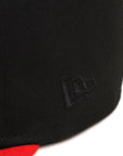 San Francisco 49ers Black Red 2 Tone 40th Anniversary SP 59Fifty Fitted