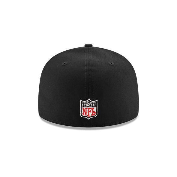 San Francisco 49ers SF Black Scarlet Gold 75th Anniversary 59Fifty Fitted