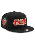 San Francisco 49ers Wordmark 75th Anniversary SP 9Fifty Snapback