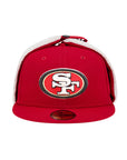 San Francisco 49ers Dog Ear Team Color 59Fifty Fitted