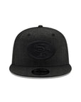 San Francisco 49ers 9Fifty Heather Black on Black NFL Snapback