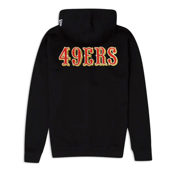 New Era San Francisco 49ers Black Back Shot Hood