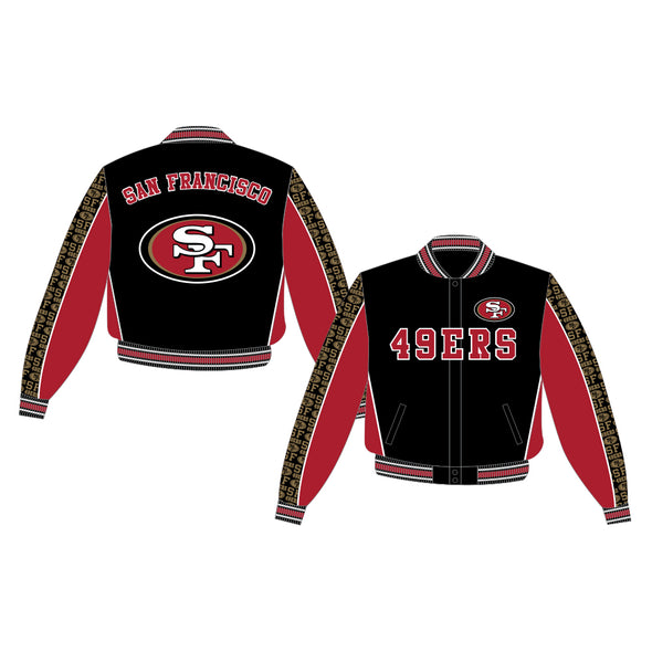 San Francisco 49ers Black Red Jacket