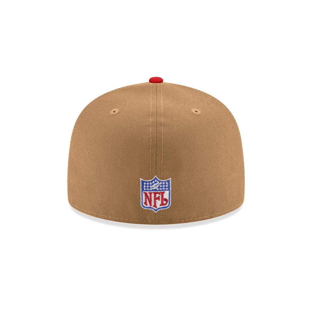 San Francisco 49ers Khaki Black Fleece 40th Anniversary SP 59Fifty Fitted