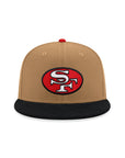 San Francisco 49ers Khaki Black Fleece 40th Anniversary SP 59Fifty Fitted