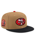 San Francisco 49ers Khaki Black Fleece 40th Anniversary SP 59Fifty Fitted