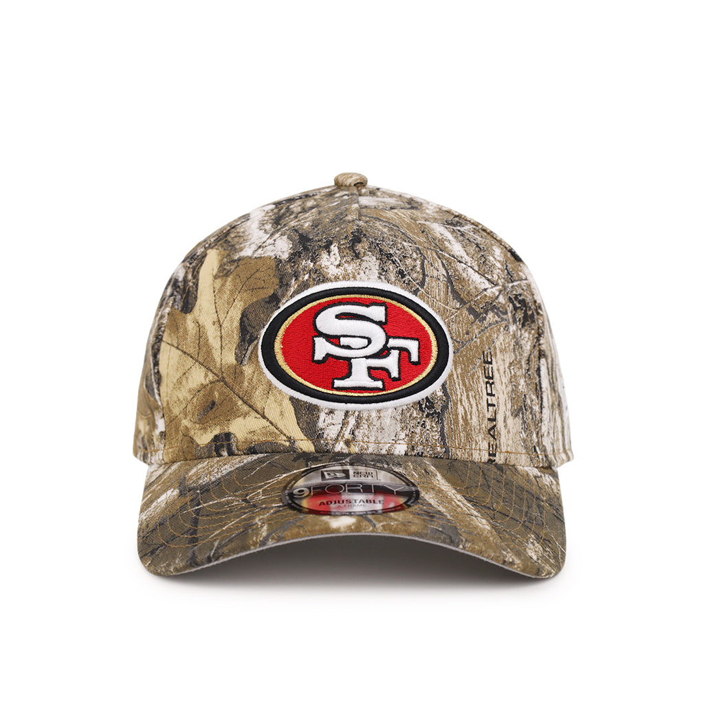 San Francisco 49ers Real Tree 9Forty A-Frame Snapback
