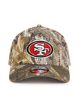 San Francisco 49ers Real Tree 9Forty A-Frame Snapback