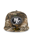 San Francisco 49ers Real Tree On White 59Fifty Fitted
