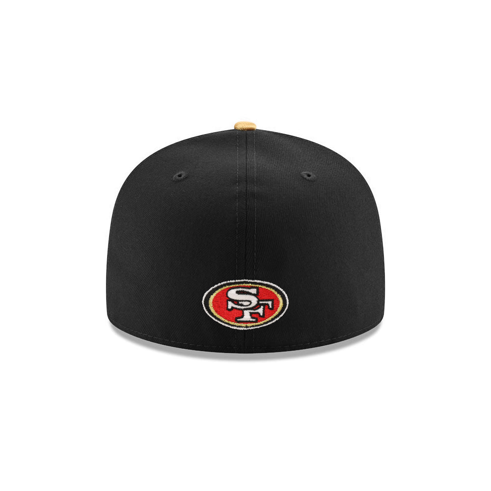 San Francisco 49ers Black Red 2 Tone 60th Anniversary SP 59Fifty Fitted