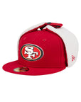 San Francisco 49ers Dog Ear Team Color 59Fifty Fitted