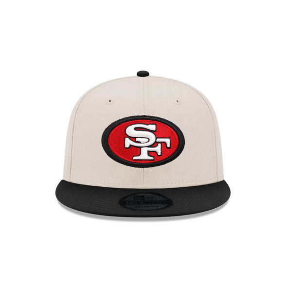 San Francisco 49ers Stone Black 2 Tone 40th Anniversary SP 9Fifty Snapback