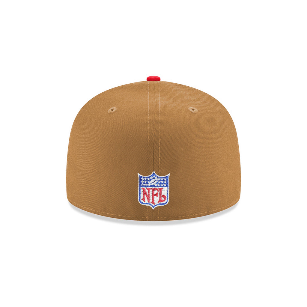 San Francisco 49ers Wheat Black 2 Tone Back To Back Champions SP 59Fifty Fitted
