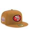 San Francisco 49ers Super Bowl XXIX Wheat w/ Scarlet UV 59Fifty Fitted